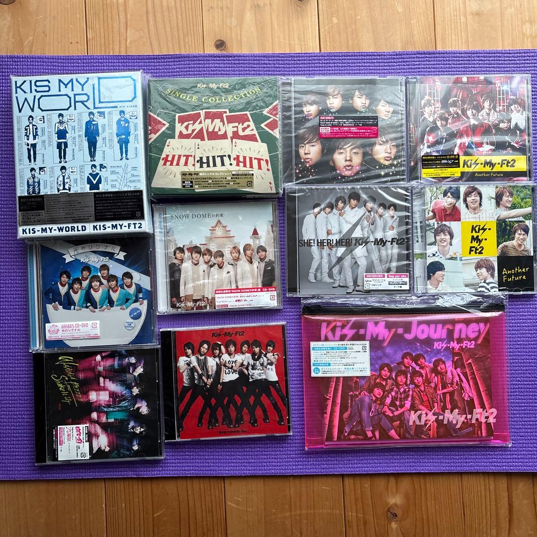 Kis-My-Ft2 CD,DVDまとめ売り