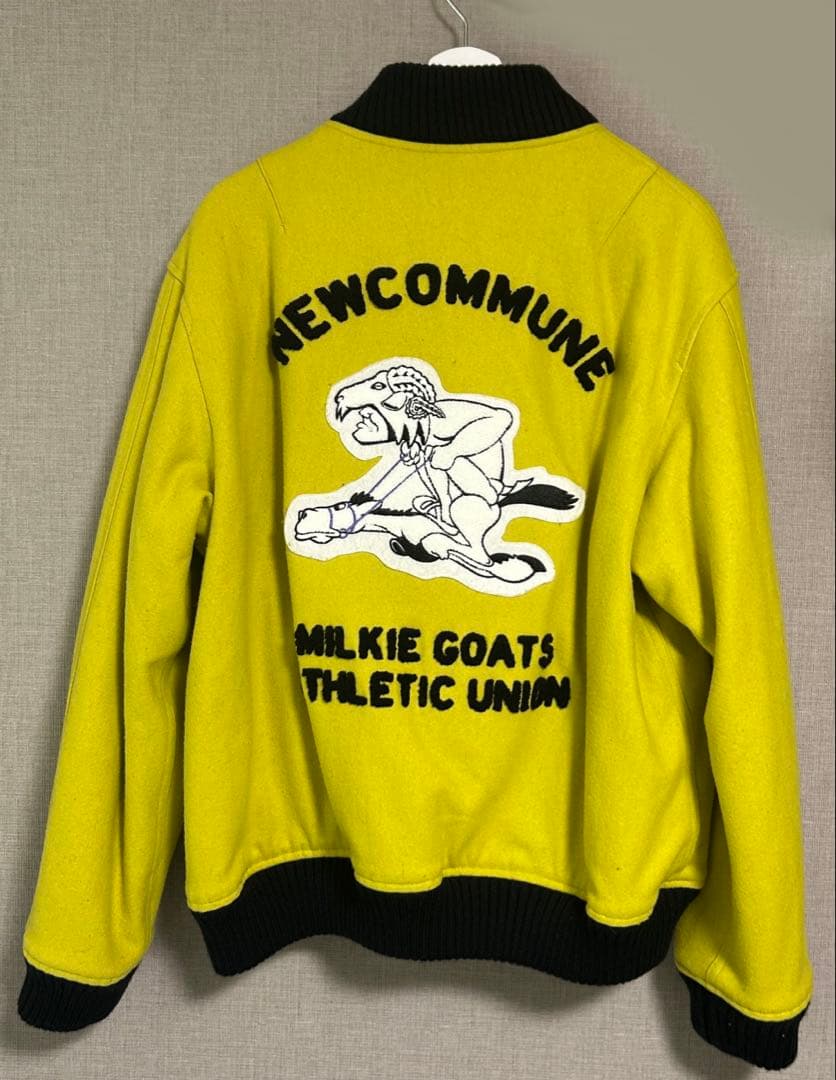 ジャケット・アウター FAF/fake as flowers Wool Stadium Jacket