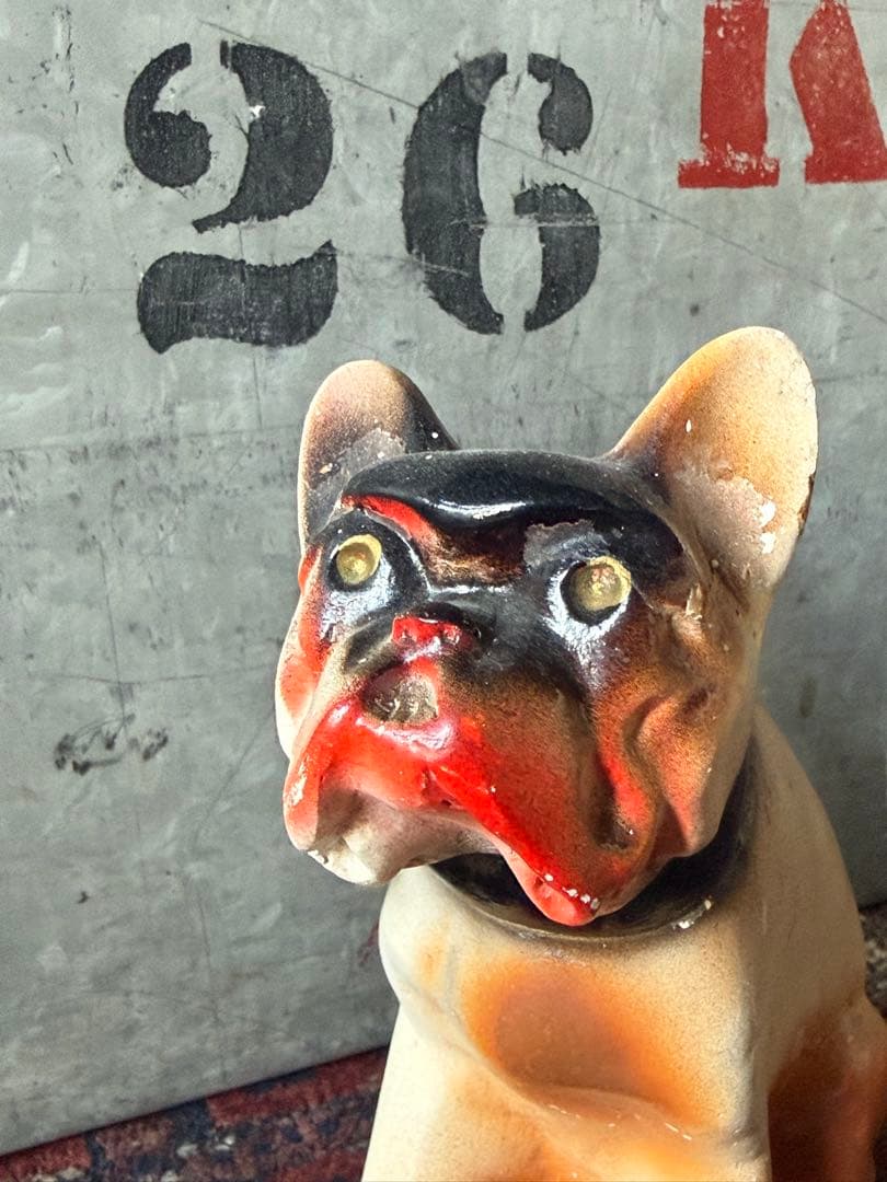 Y*O様 Vintage Chalkware Bulldog