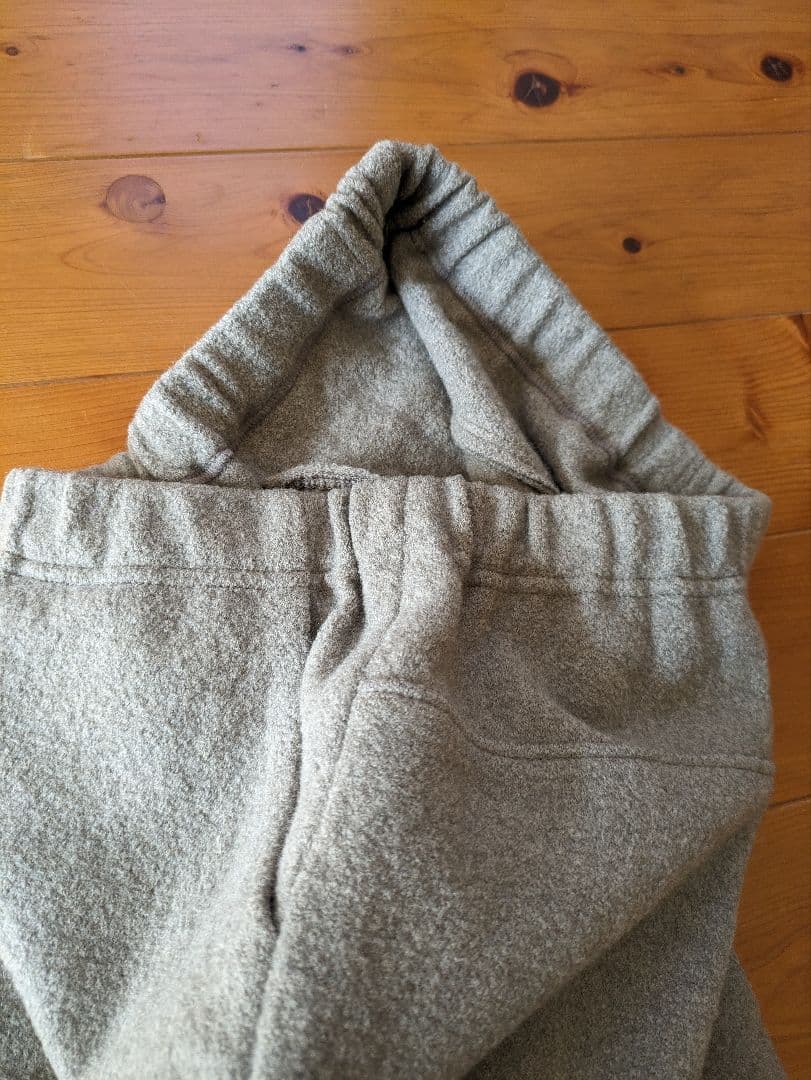 2021年　evam evaプレスウールパンツサイズ２　モカ