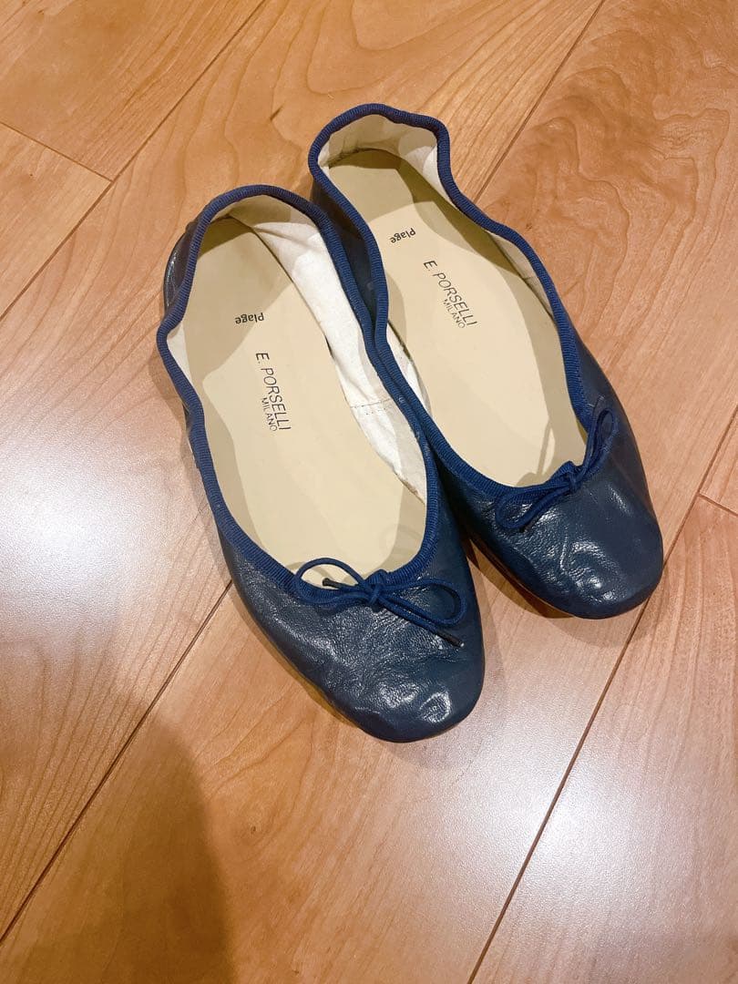 Plage別注　PORSELLI ポルセリ バレエシューズ 37