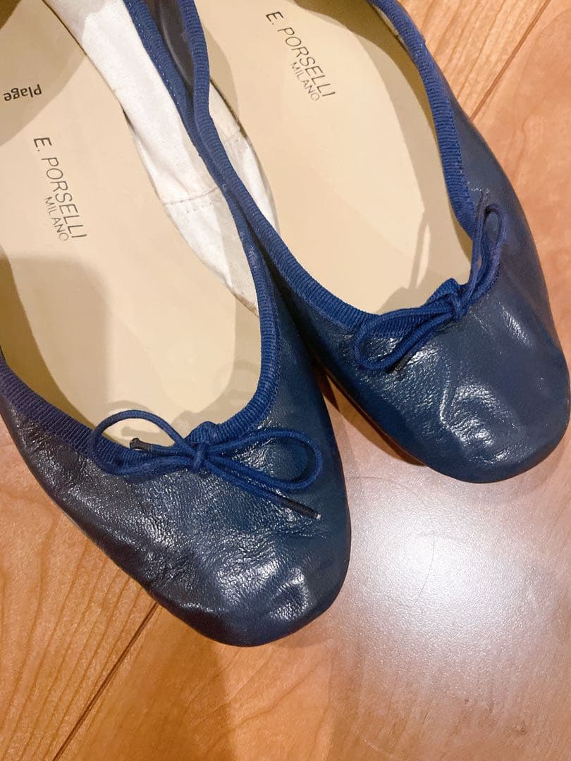 Plage別注　PORSELLI ポルセリ バレエシューズ 37