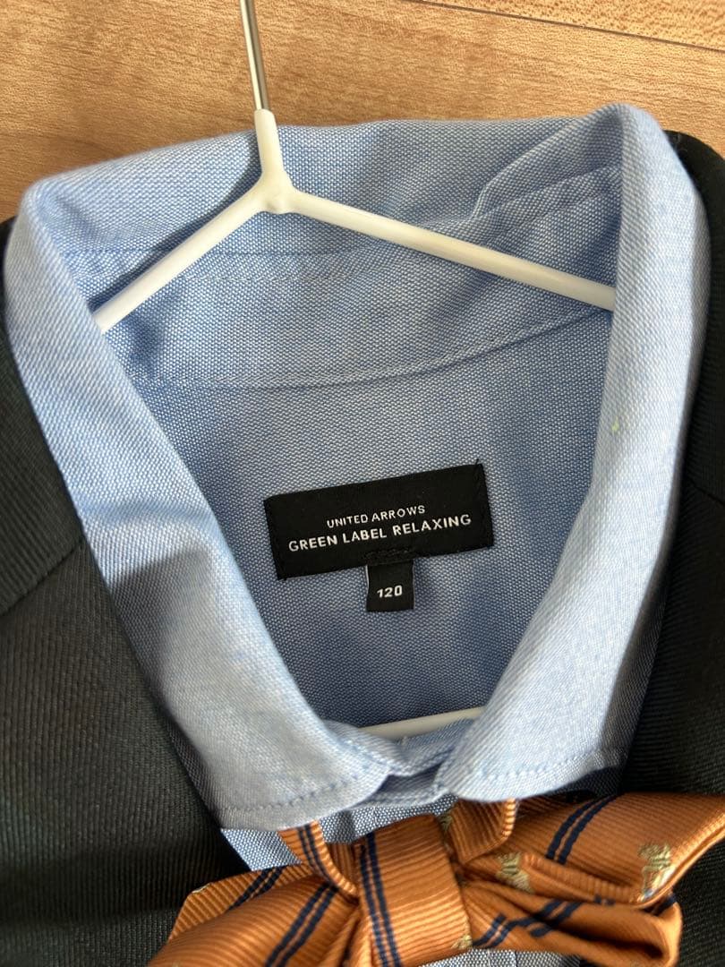 キッズスーツ　セットアップ　グリーンレーベルリラクシング