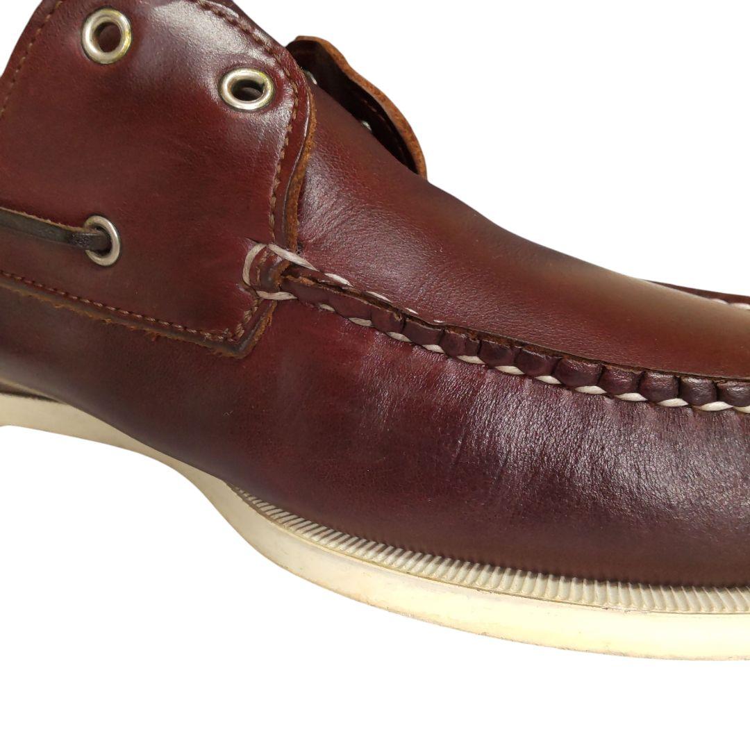 Atlantic Works×BEAMS Moccasin deckshoes