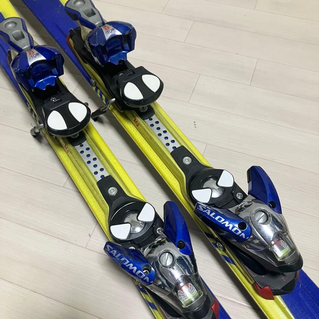 SALOMON 3V demo8サロモン スキーセット155cm/ストック付