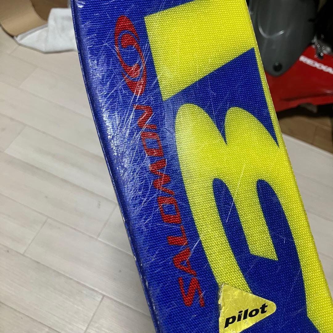 SALOMON 3V demo8サロモン スキーセット155cm/ストック付