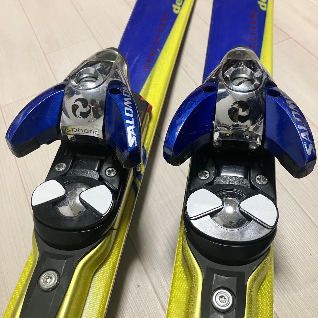 SALOMON 3V demo8サロモン スキーセット155cm/ストック付