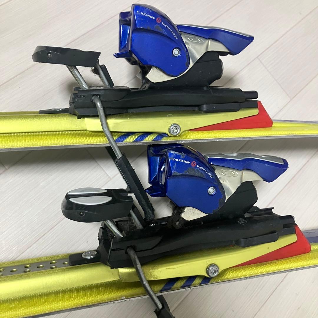 SALOMON 3V demo8サロモン スキーセット155cm/ストック付