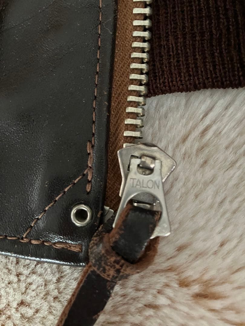 旧リアルマッコイズ A-2 レザーフライトジャケット34