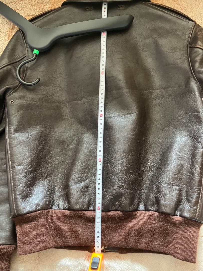 旧リアルマッコイズ A-2 レザーフライトジャケット34