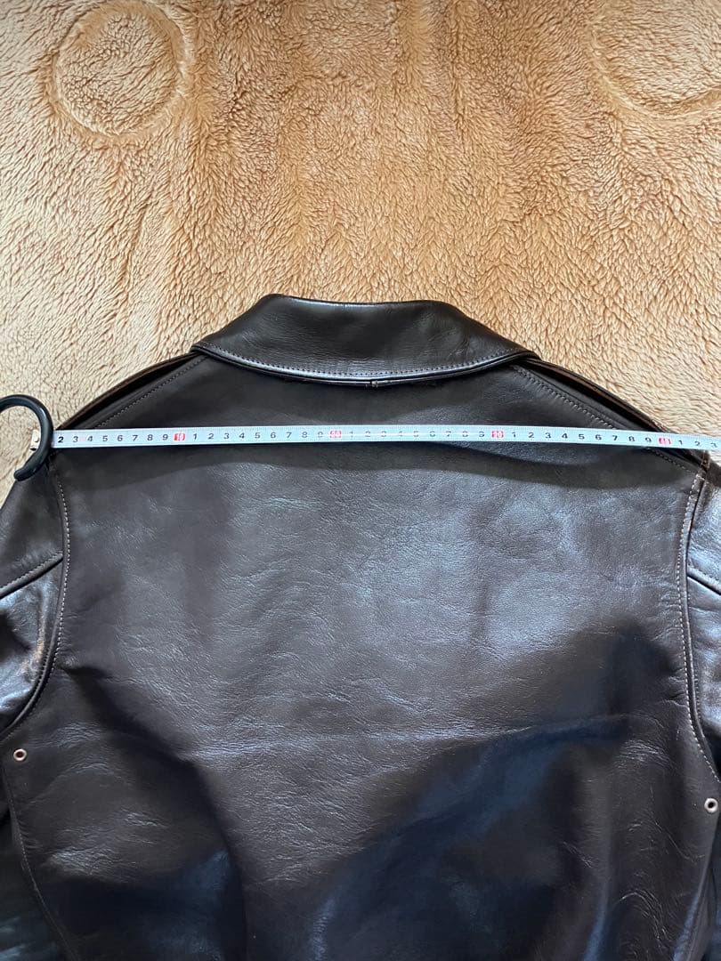 旧リアルマッコイズ A-2 レザーフライトジャケット34