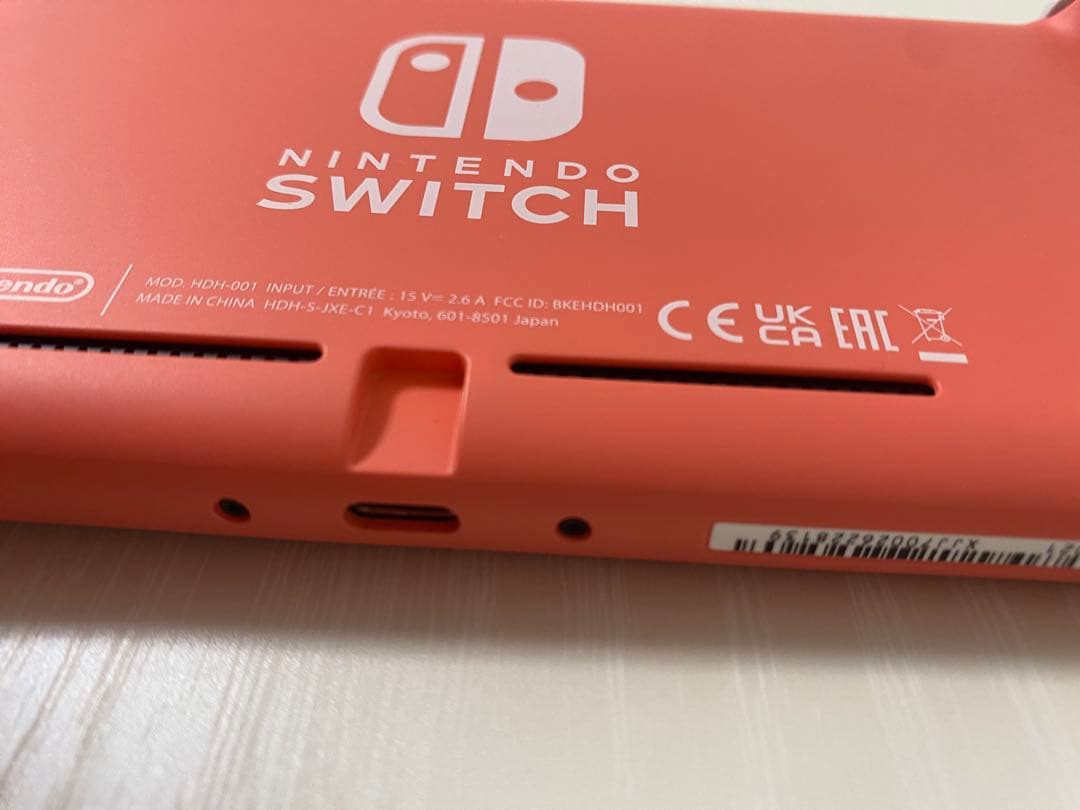 Nintendo Switch LITE コーラルピンク 本体