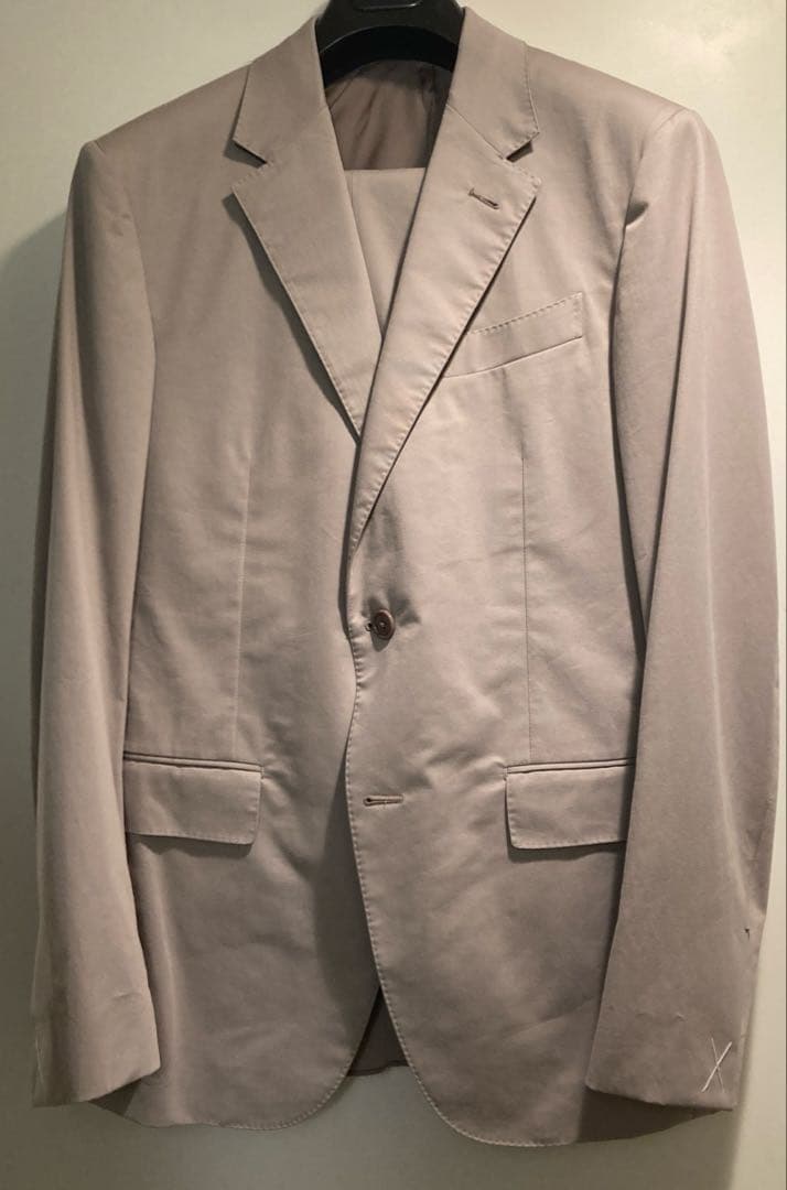 定価50万円超 未使用 ゼニアサマースーツ 48 袖丈・裾丈カスタマイズ可能