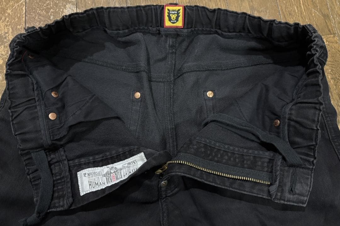 ＊HUMAN MADE ギャランティーチケット ストレッチ パンツ M