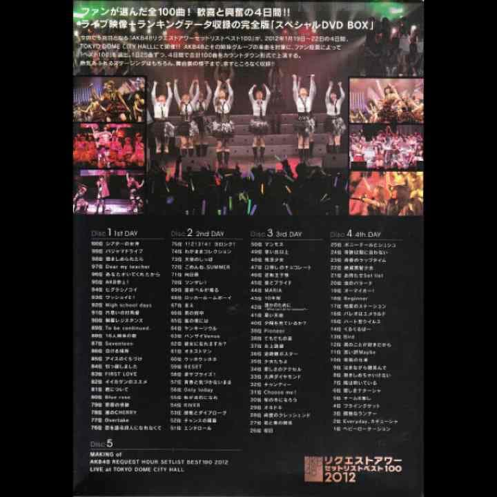 AKB48【リクエストアワー2012】孤独なランナー★DVD SKE NMB