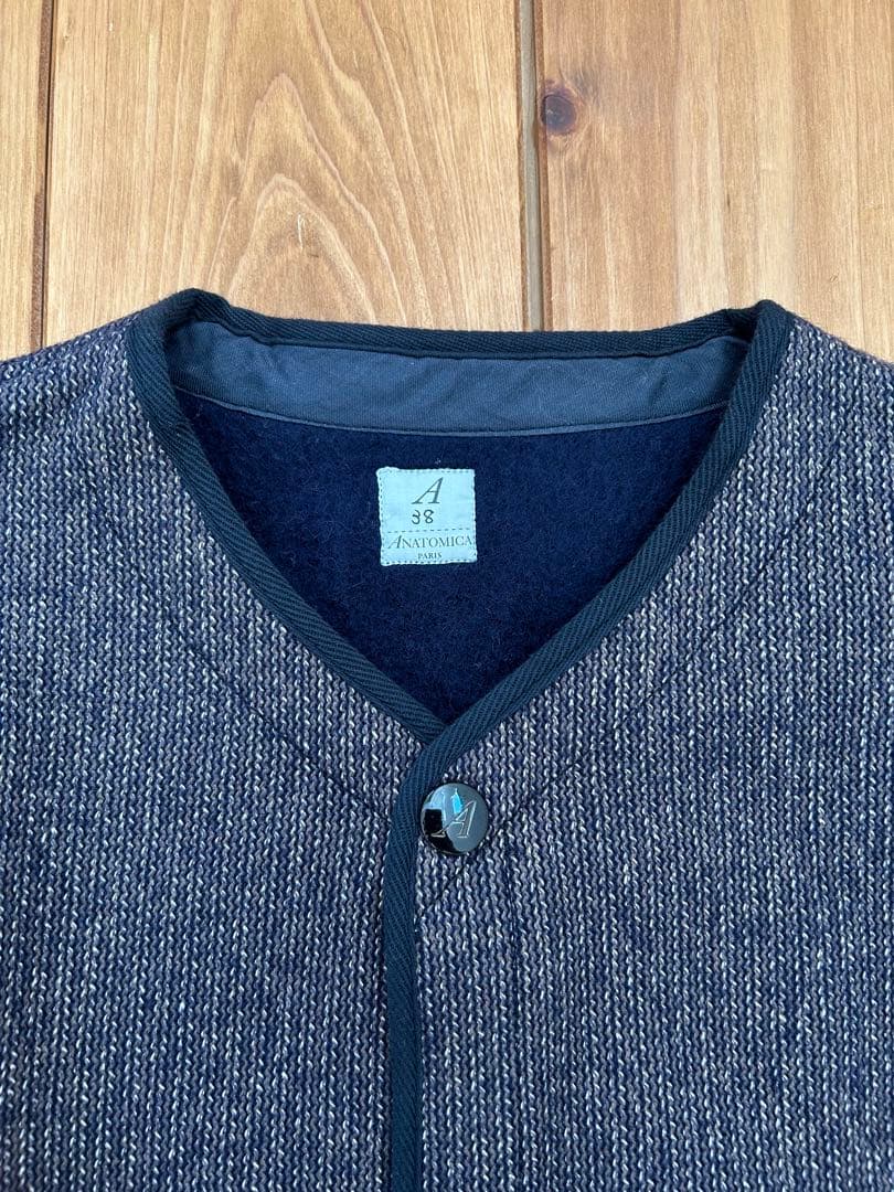 最終価格！！未使用品 アナトミカ ブラウンズビーチ カーディガン ゴマシオ 38