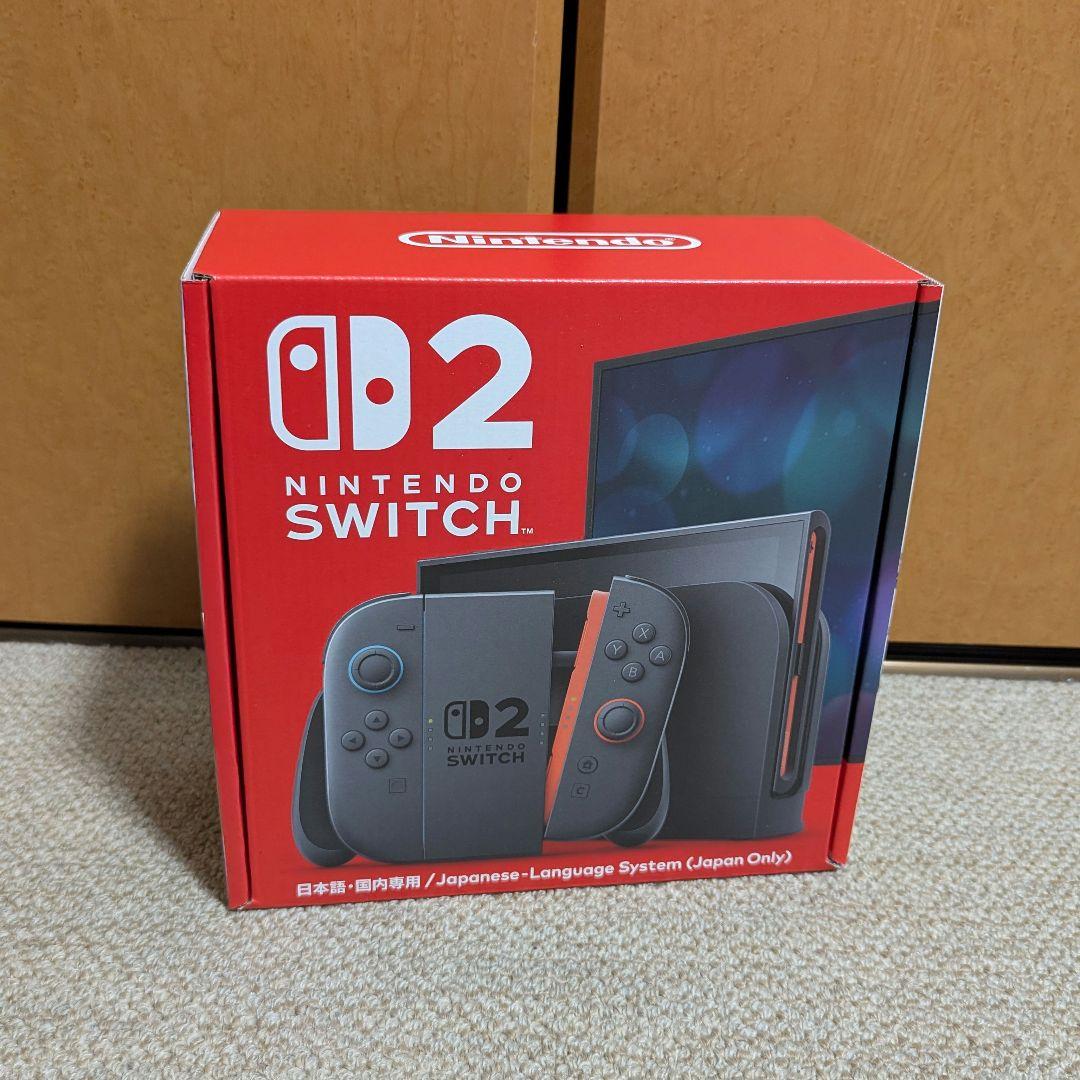 【新品未開封品】Nintendo Switch 2(日本語・国内専用)　本体