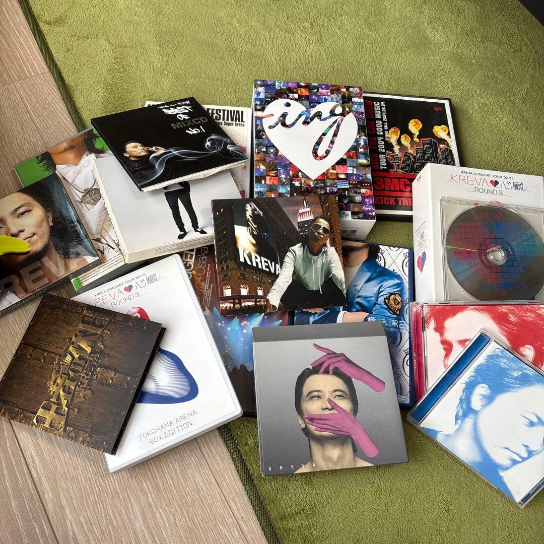 KREVA CD DVD セット売り