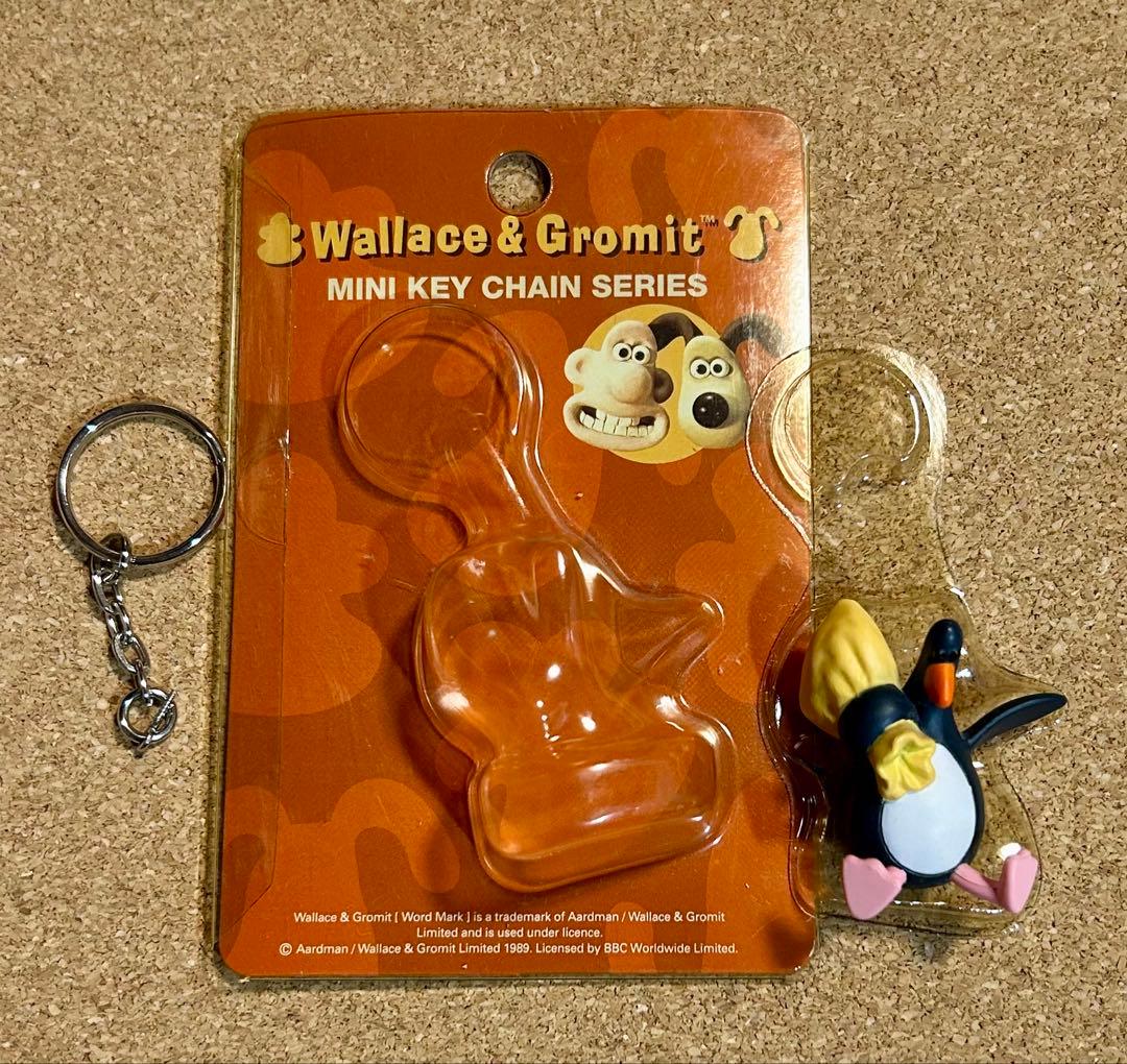 Wallace & Gromit マッグロウ　ミニキーチェーン