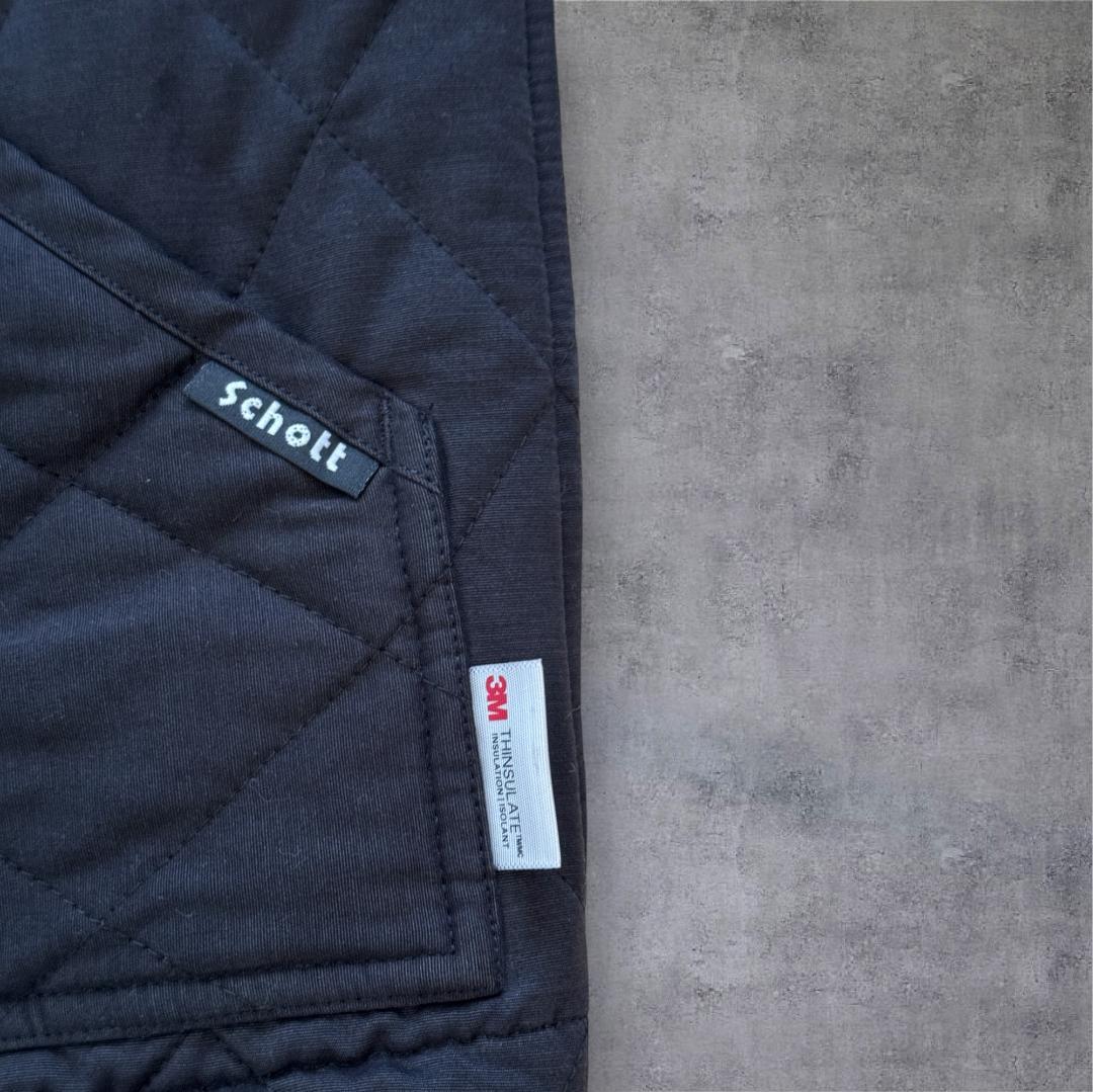 Schott QUILTING WORK VEST キルティング