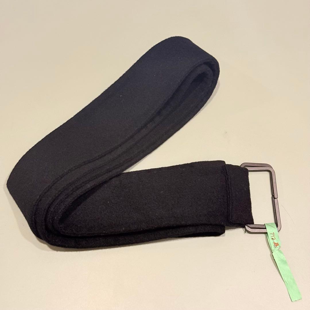 +J カシミヤブレンドノーカラーコート XXL ブラック