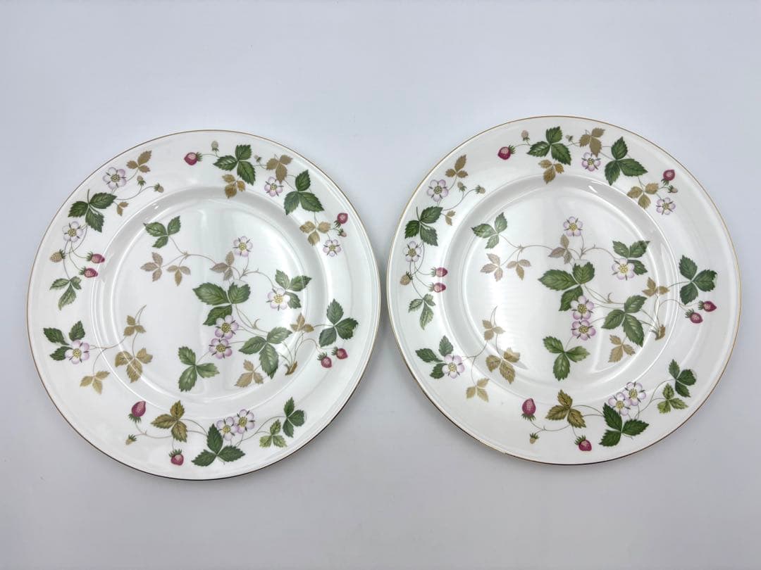 ウェッジウッド ワイルドストロベリー　27cm プレート　4枚セット