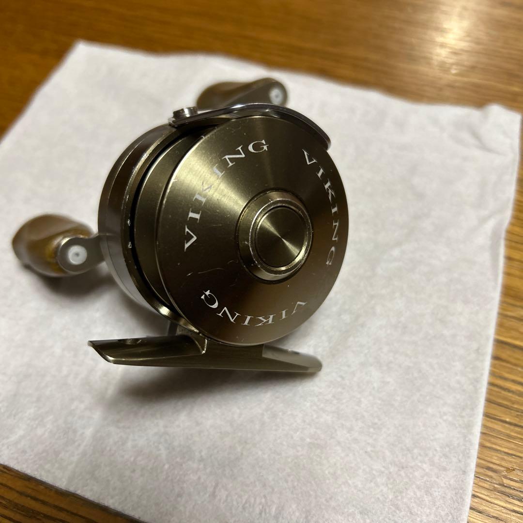 ダイワバイキング極50 両軸リール　落とし込み　筏リール　タイコリール