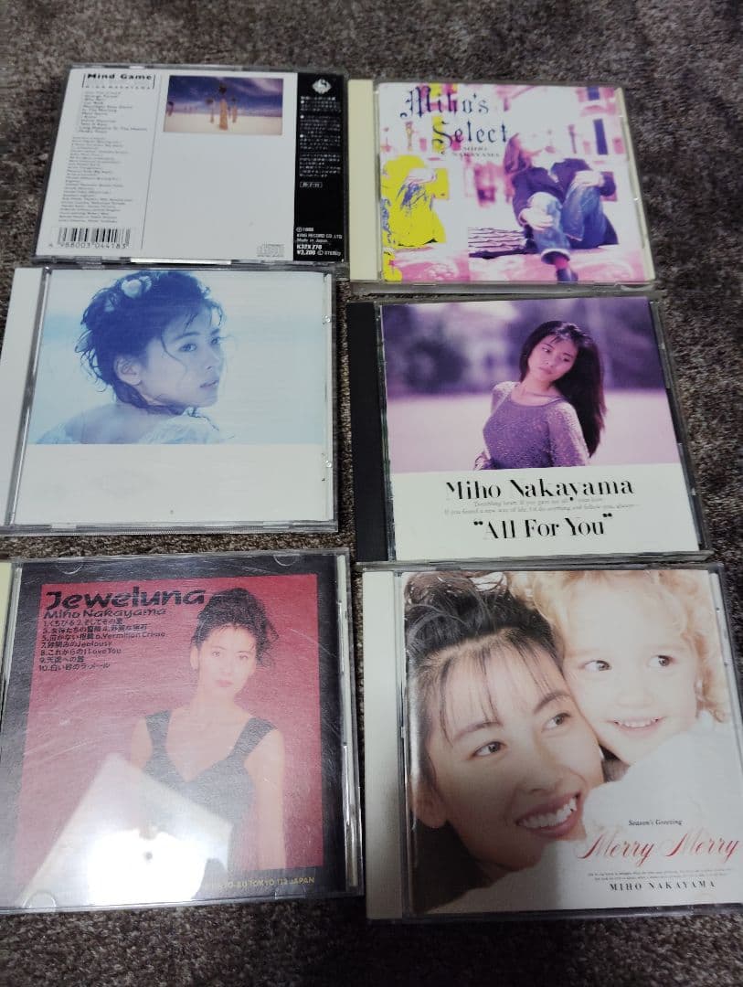 中山美穂 CD 6枚セット