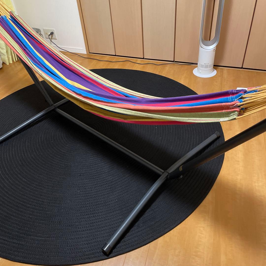 美品　ビブレ VIVERE ハンモック 自立式 収納ケース付き