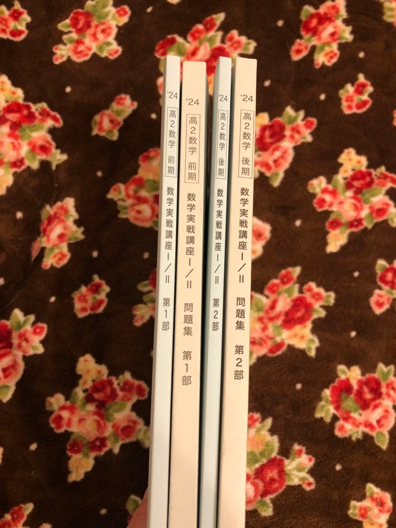鉄緑会　2024年　高2 数学実戦講座 I/II 全4冊セット　例題・練習解答付