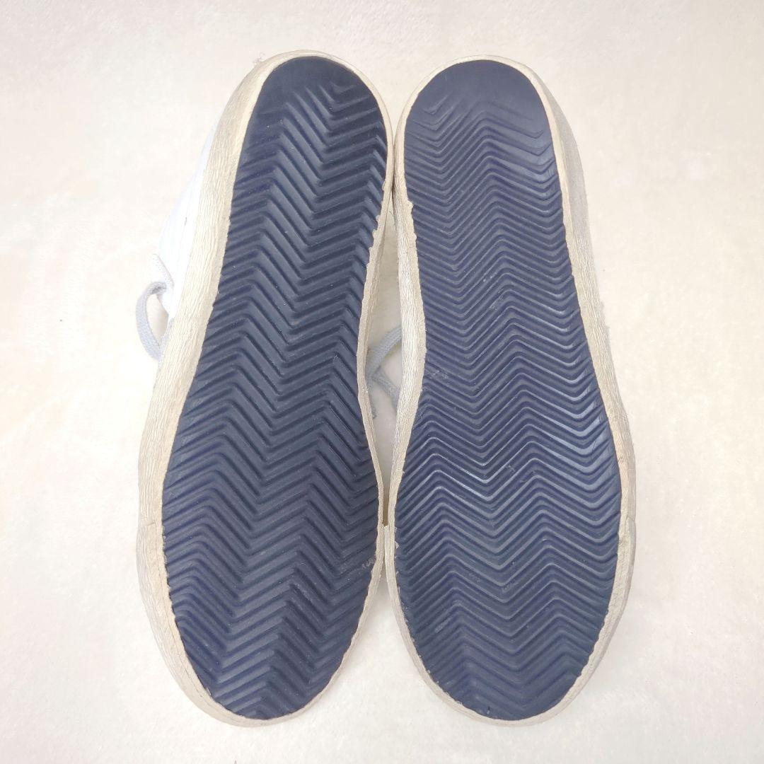 GGDB　ゴールデングース　 FRANCY　ハイカットスニーカー　ホワイト　36