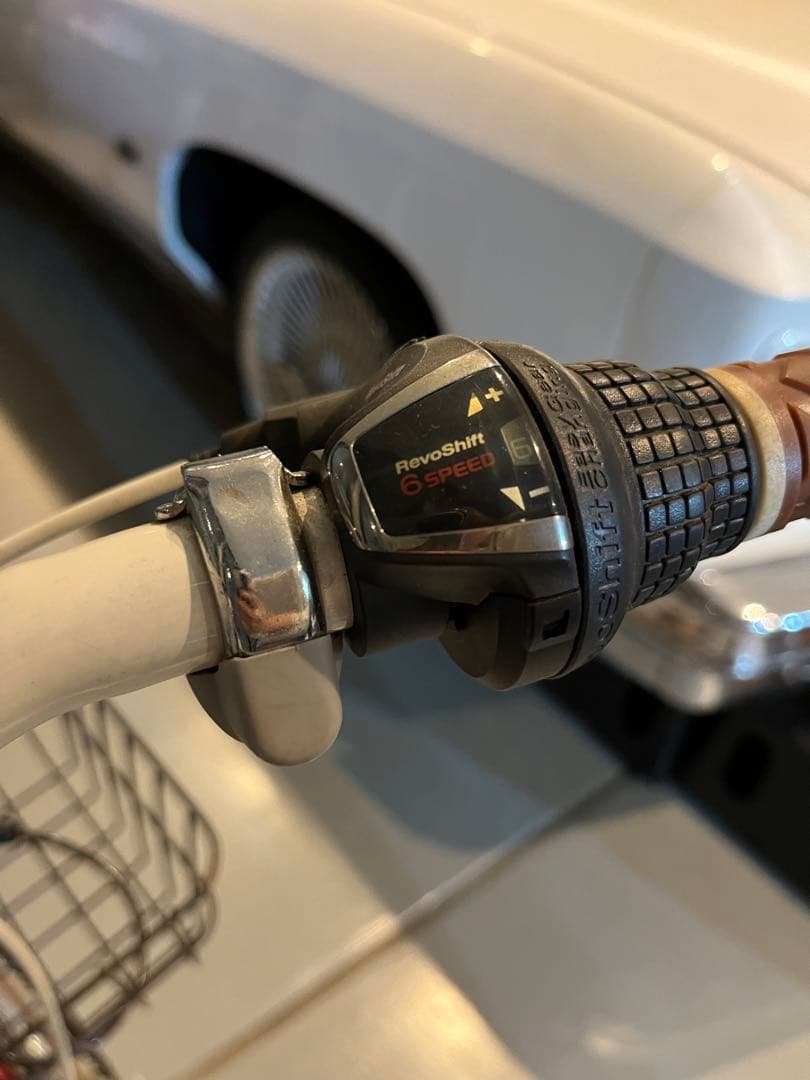 折りたたみ自転車 20インチ 赤×ブラウン