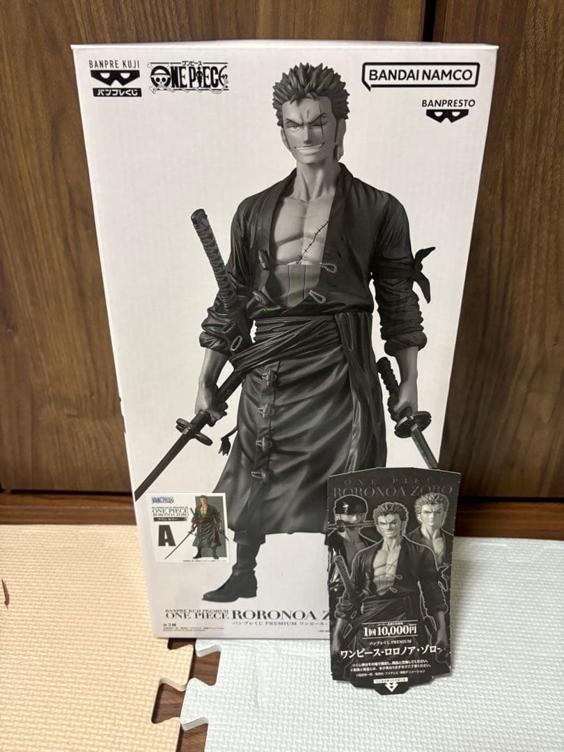 バンプレくじ PREMIUM ワンピース フィギュア ロロノア・ゾロ　A賞