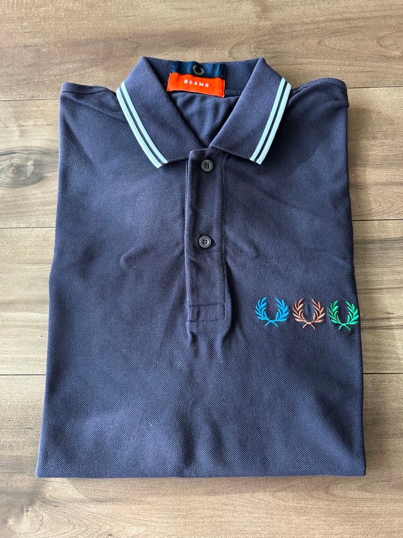 BEAMS × FRED PERRY フレッドペリー 別注ポロシャツ S