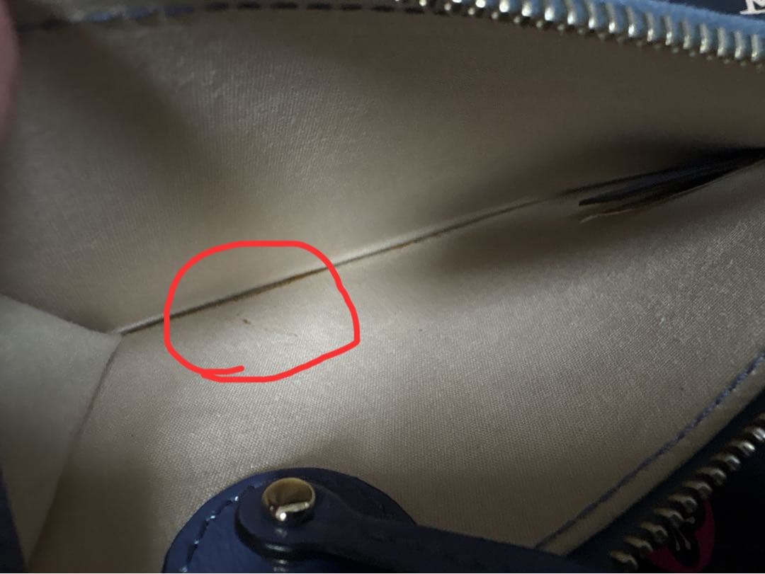 Chloé ブルー レザー キーケース、カードケース（現行品）