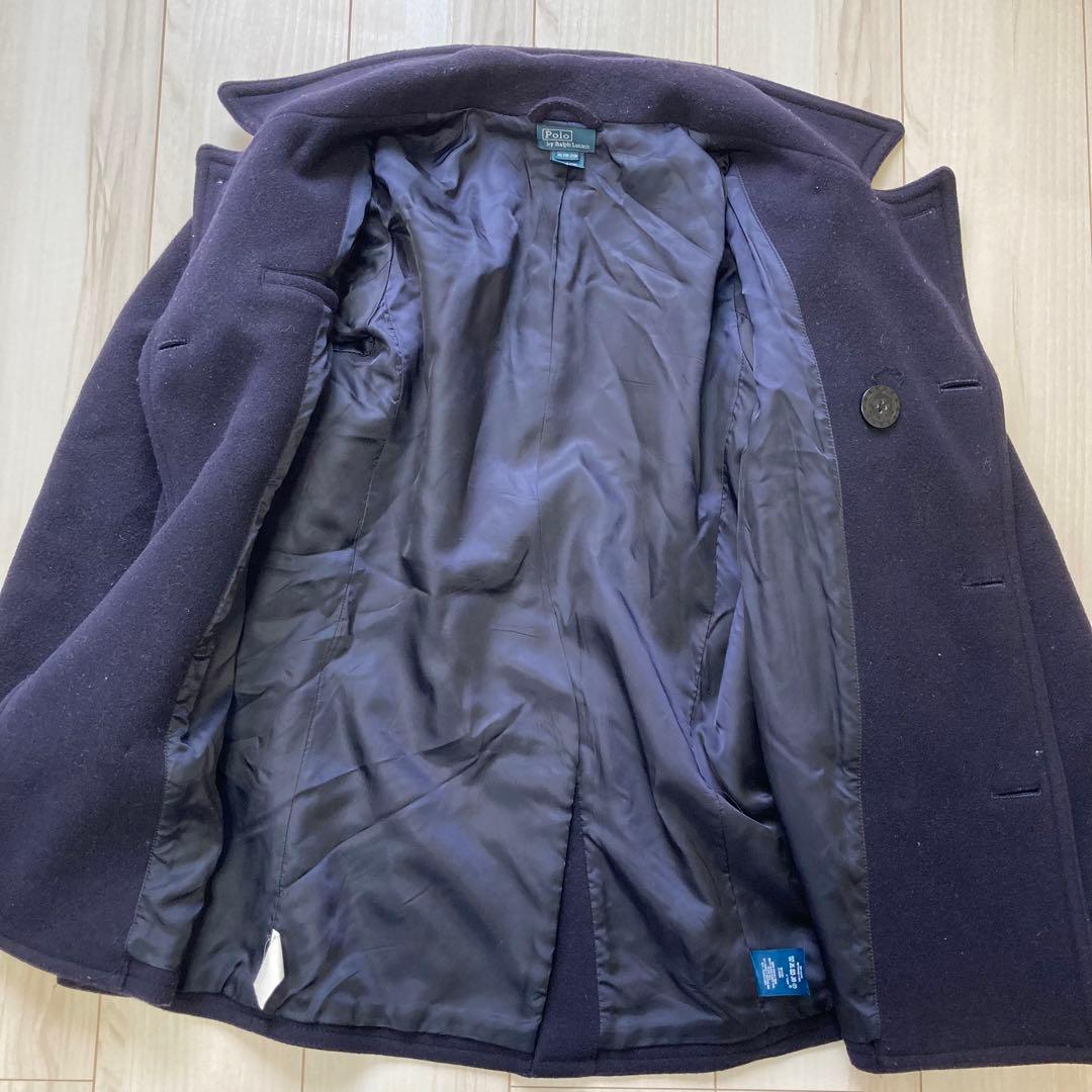 ポロバイラルフローレン ピーコート　紺色　サイズXL