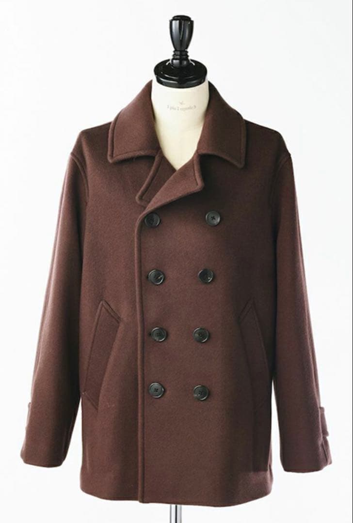 RYO 　23AW 1piu1uguale3 P COAT 〔BROWN〕