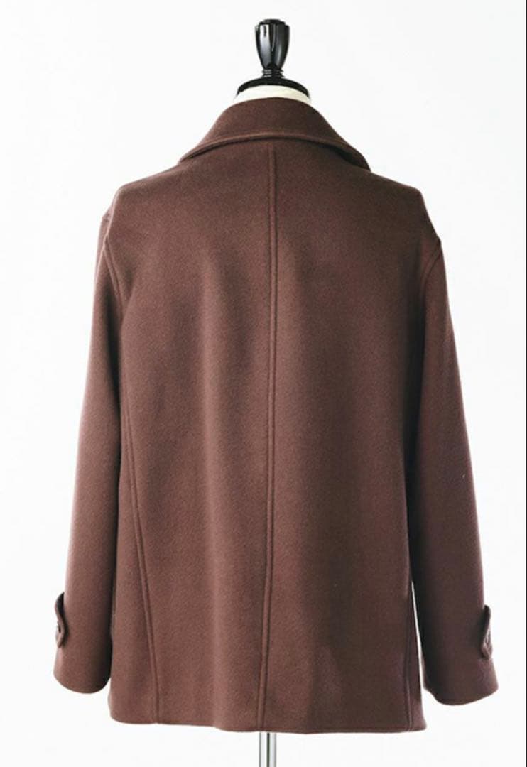 RYO 　23AW 1piu1uguale3 P COAT 〔BROWN〕