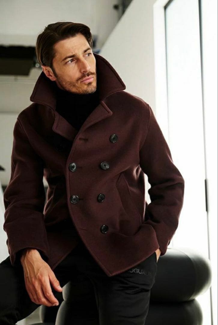 RYO 　23AW 1piu1uguale3 P COAT 〔BROWN〕