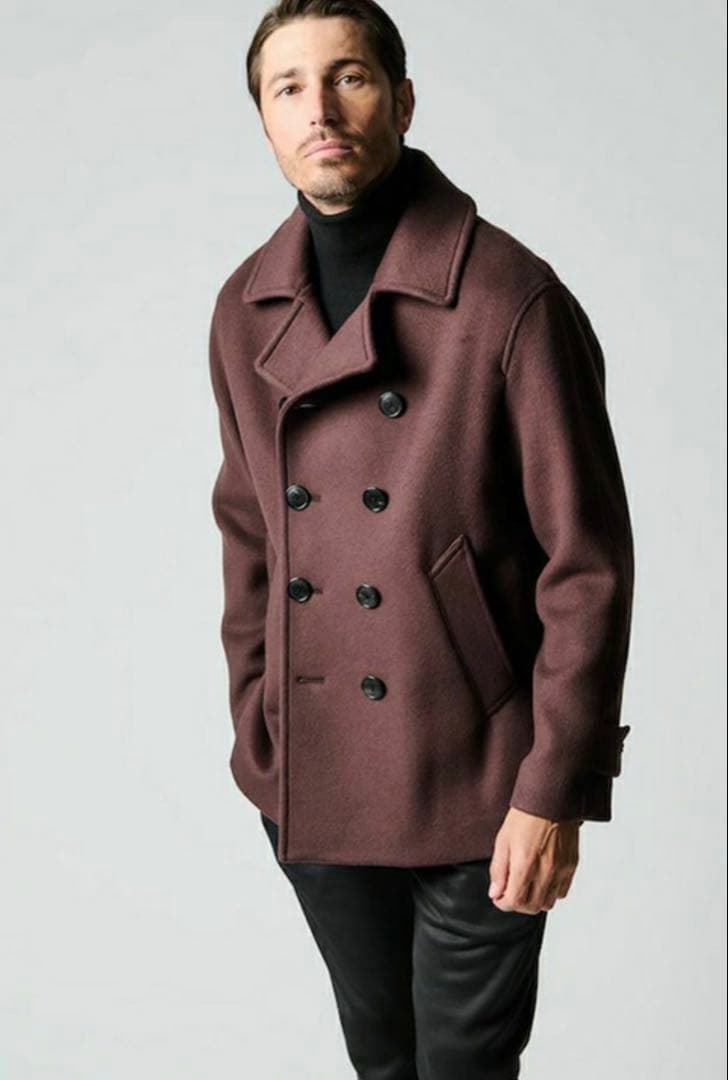 RYO 　23AW 1piu1uguale3 P COAT 〔BROWN〕