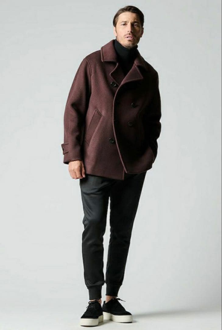 RYO 　23AW 1piu1uguale3 P COAT 〔BROWN〕