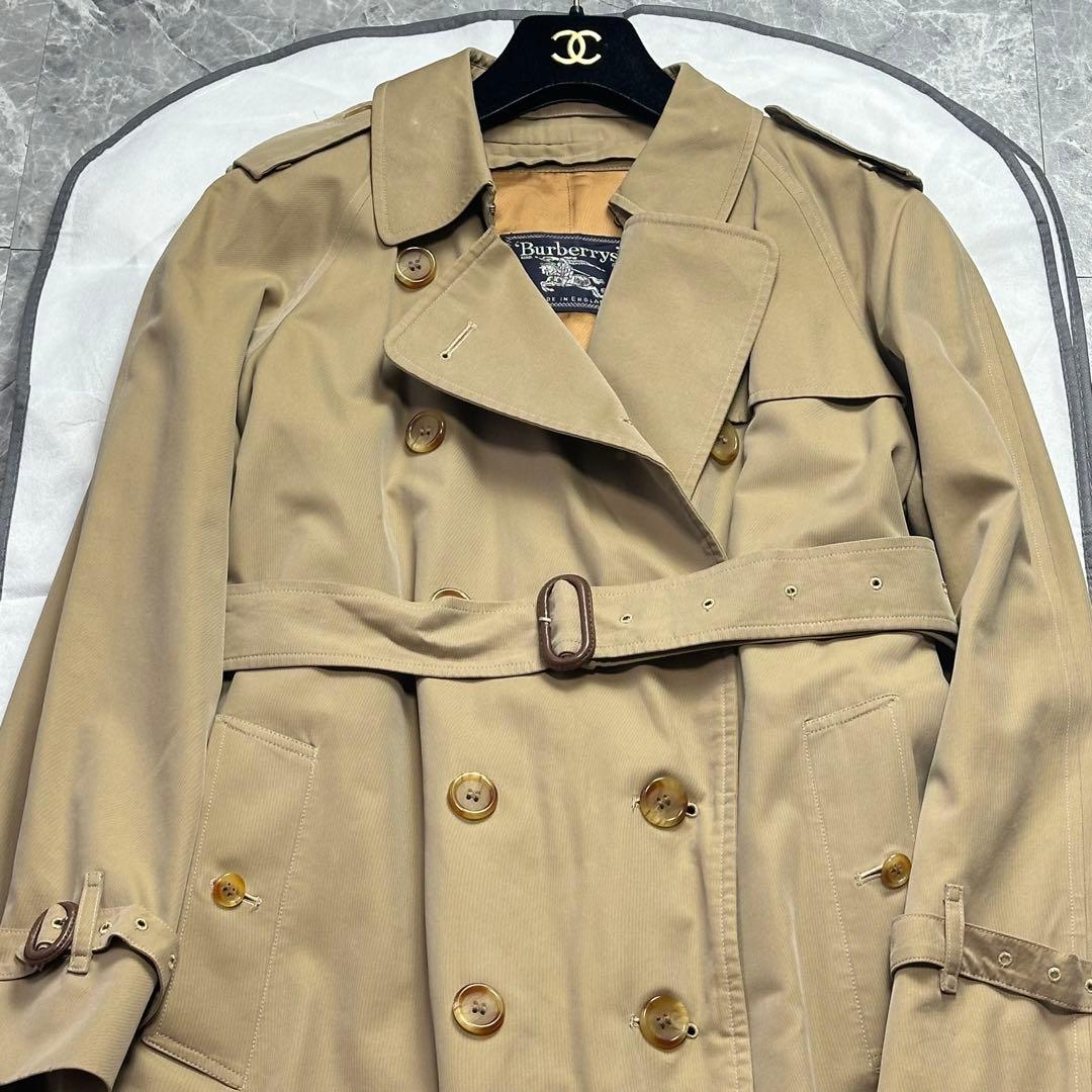 希少♡キャメルヘアライナー付　バーバリー　トレンチコート　ベルト　ノバチェック