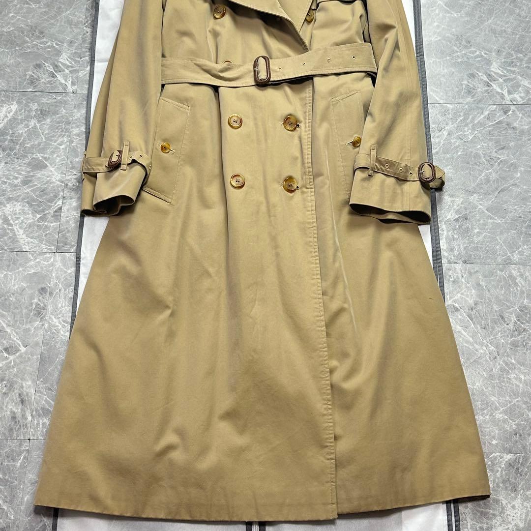 希少♡キャメルヘアライナー付　バーバリー　トレンチコート　ベルト　ノバチェック