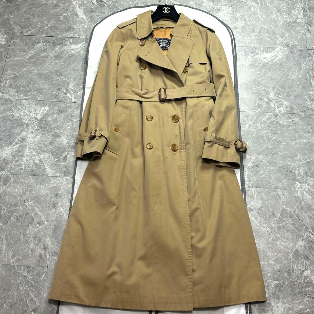 希少♡キャメルヘアライナー付　バーバリー　トレンチコート　ベルト　ノバチェック