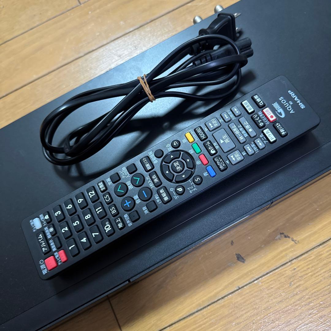 2025年製　ブルーレイディスクレコーダー　SHARP 2B-C10GW1