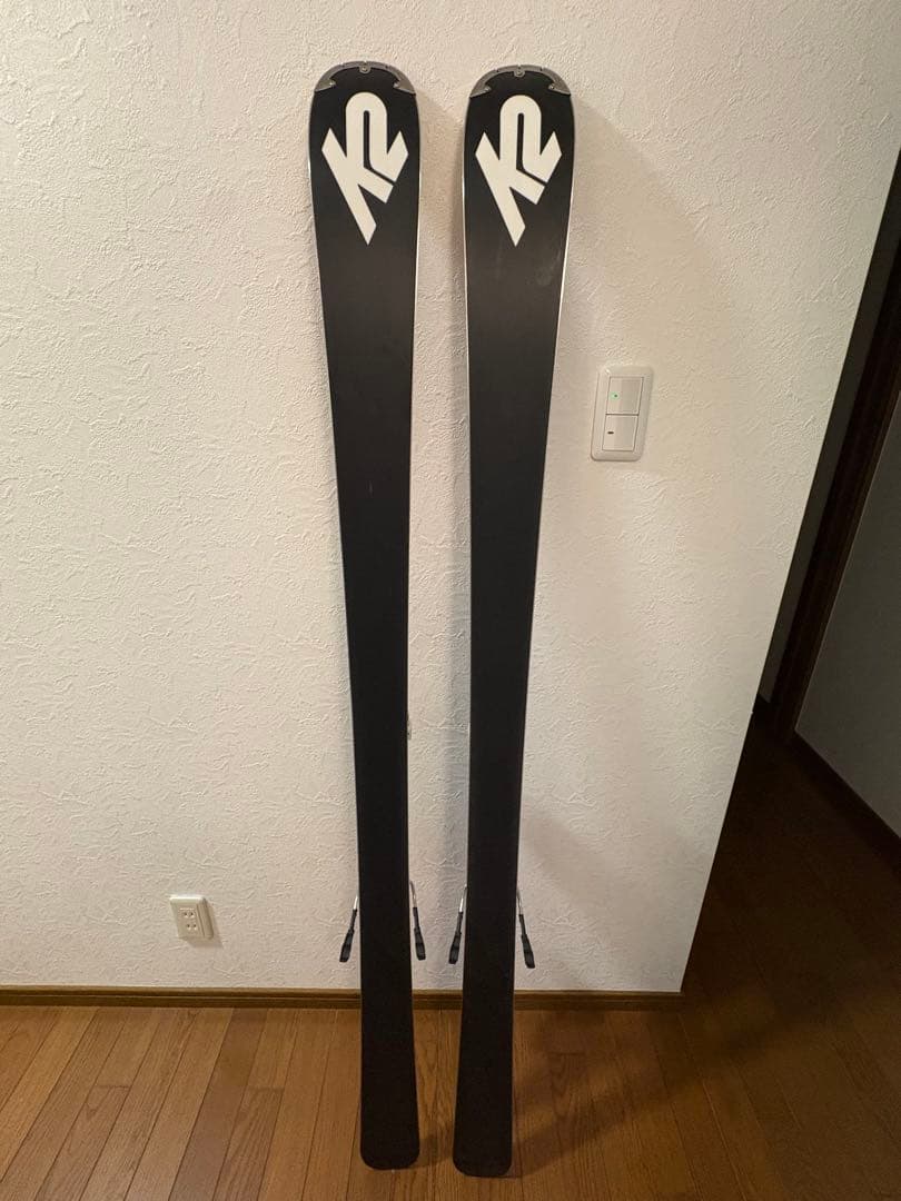 K2 AMP 76 LTD スキー板ビンディング付き初級、中級者用軽量　美品