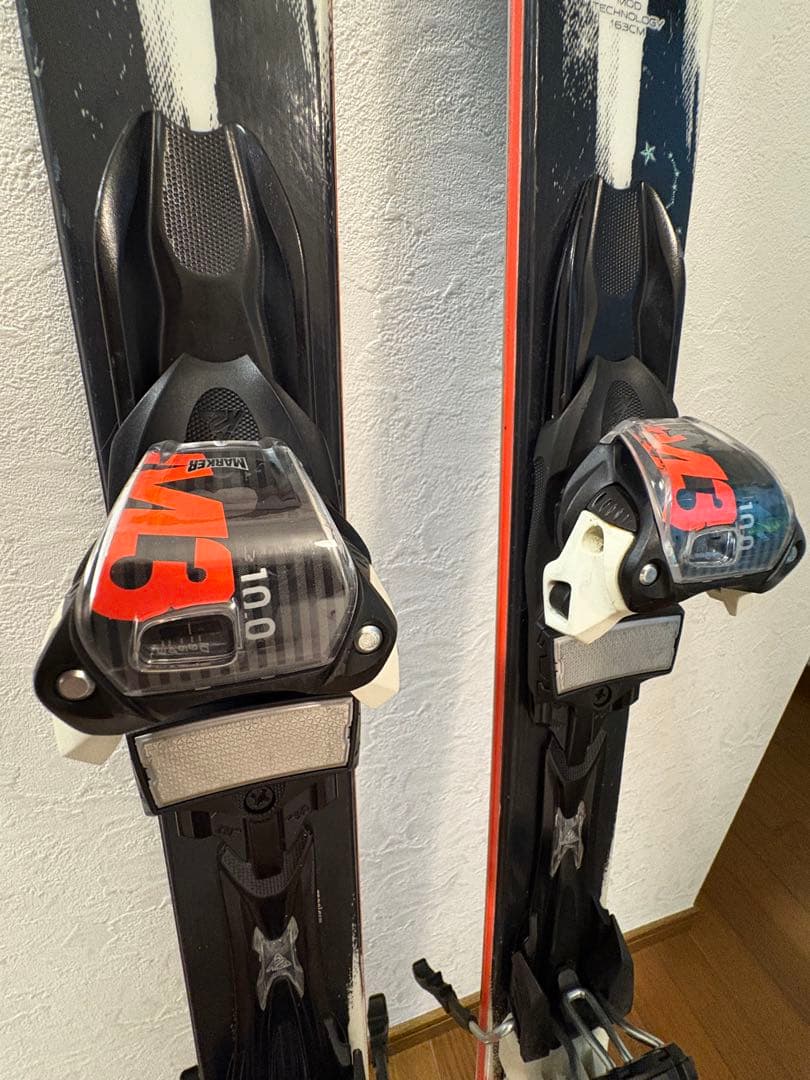 K2 AMP 76 LTD スキー板ビンディング付き初級、中級者用軽量　美品