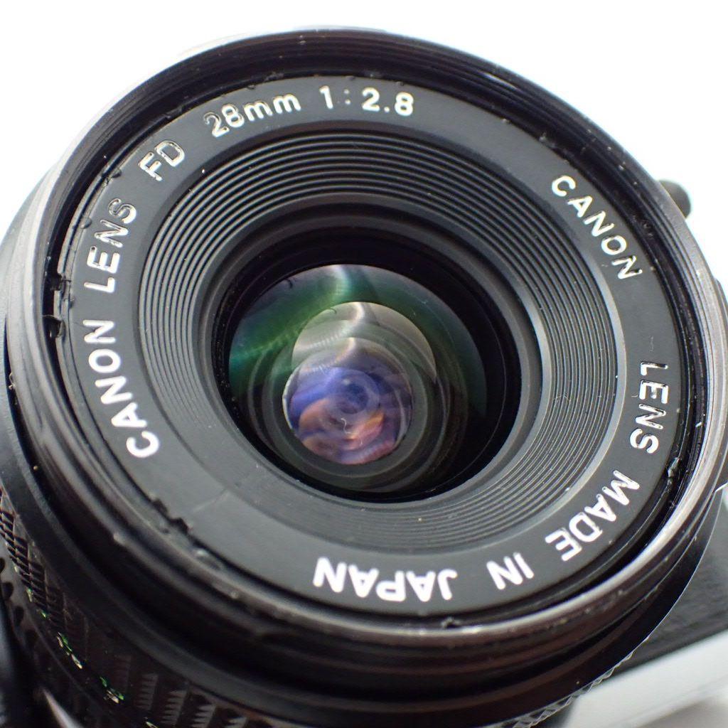 【並品】Canon AE-1 PROGRAM＆New FD 28mm f2.8