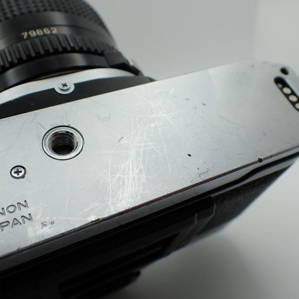 【並品】Canon AE-1 PROGRAM＆New FD 28mm f2.8