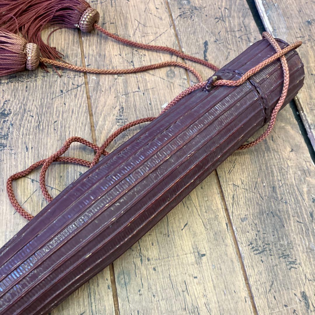 昭和レトロ 弓道具 弓矢 竹矢 和弓 弓 矢 矢羽 武道具 90.5cm 矢筒